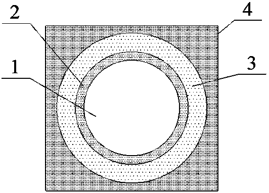 A metal alloy composite ceramic plate and its preparation process