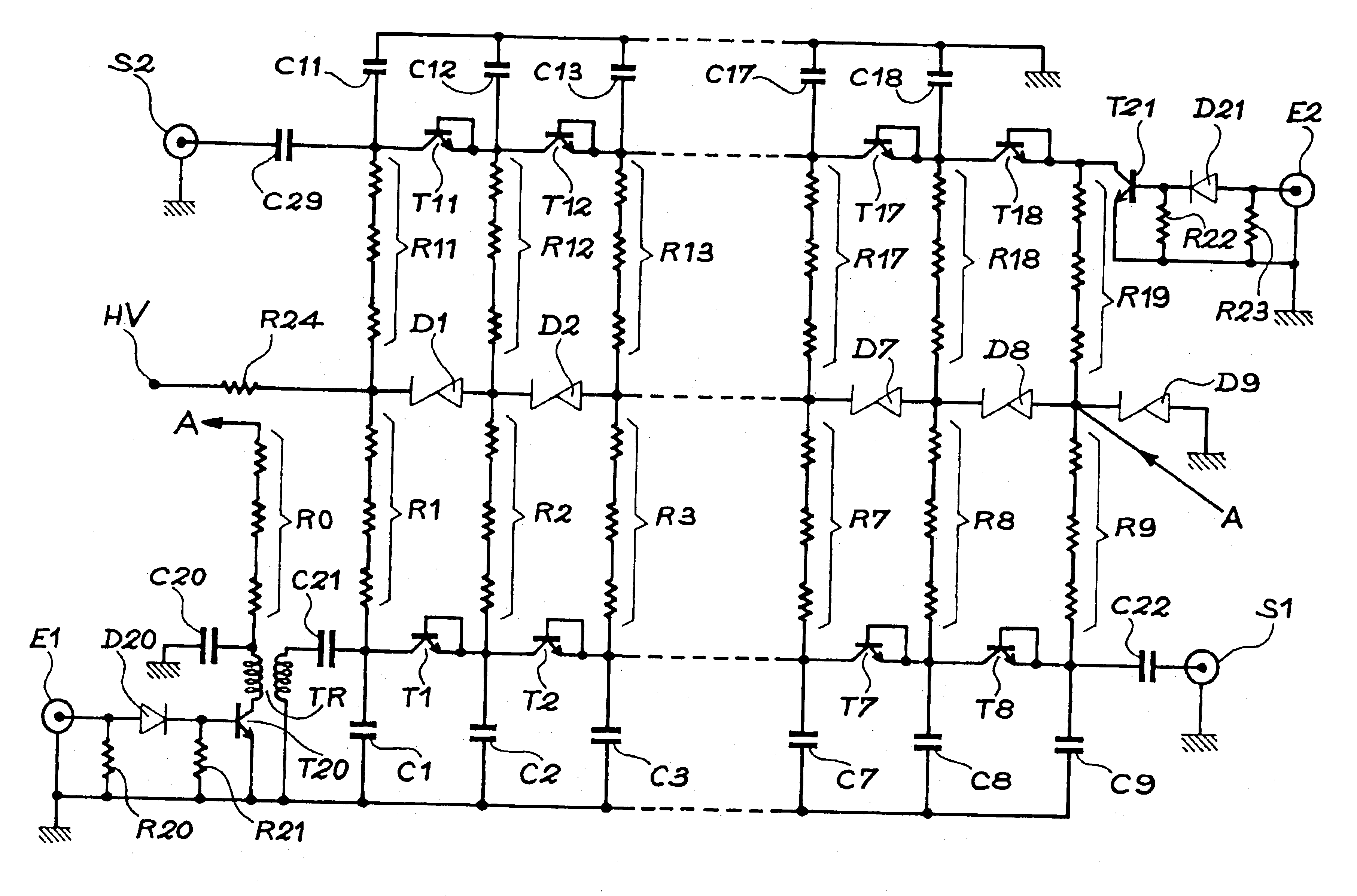 Fast sweep voltage ramp generator and streak camera using same