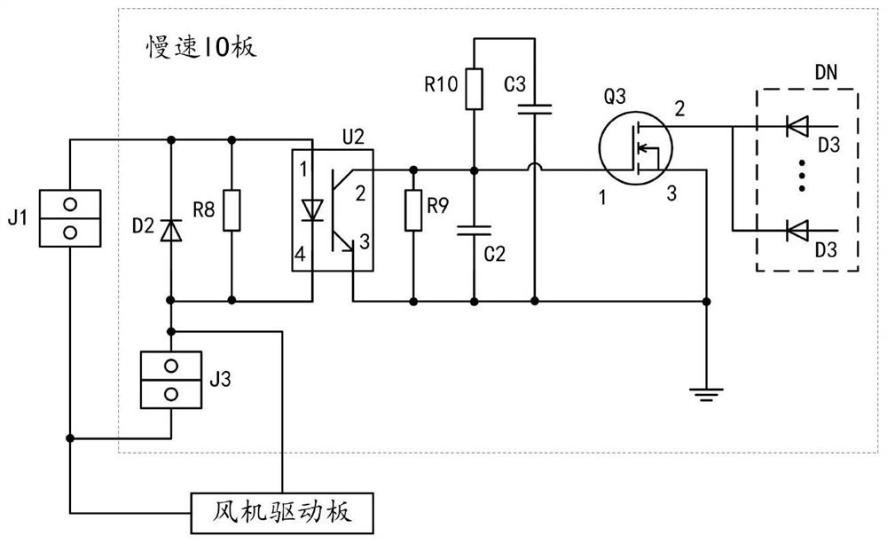 Constant current source emergency stop device for energy storage converter