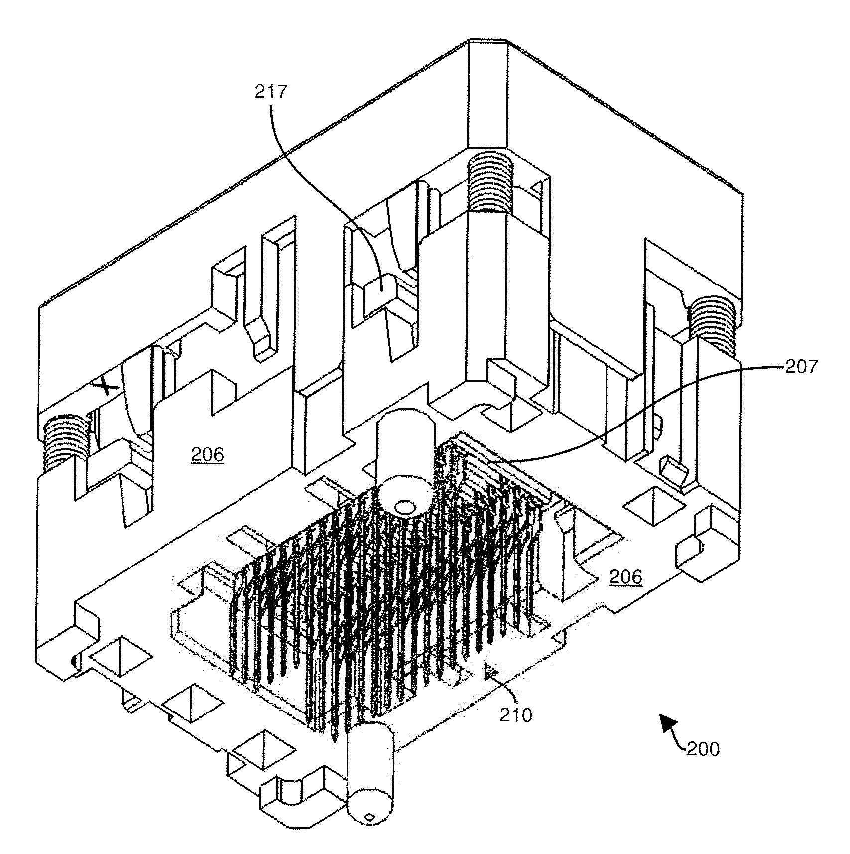 Socket and Contact Having Anchors