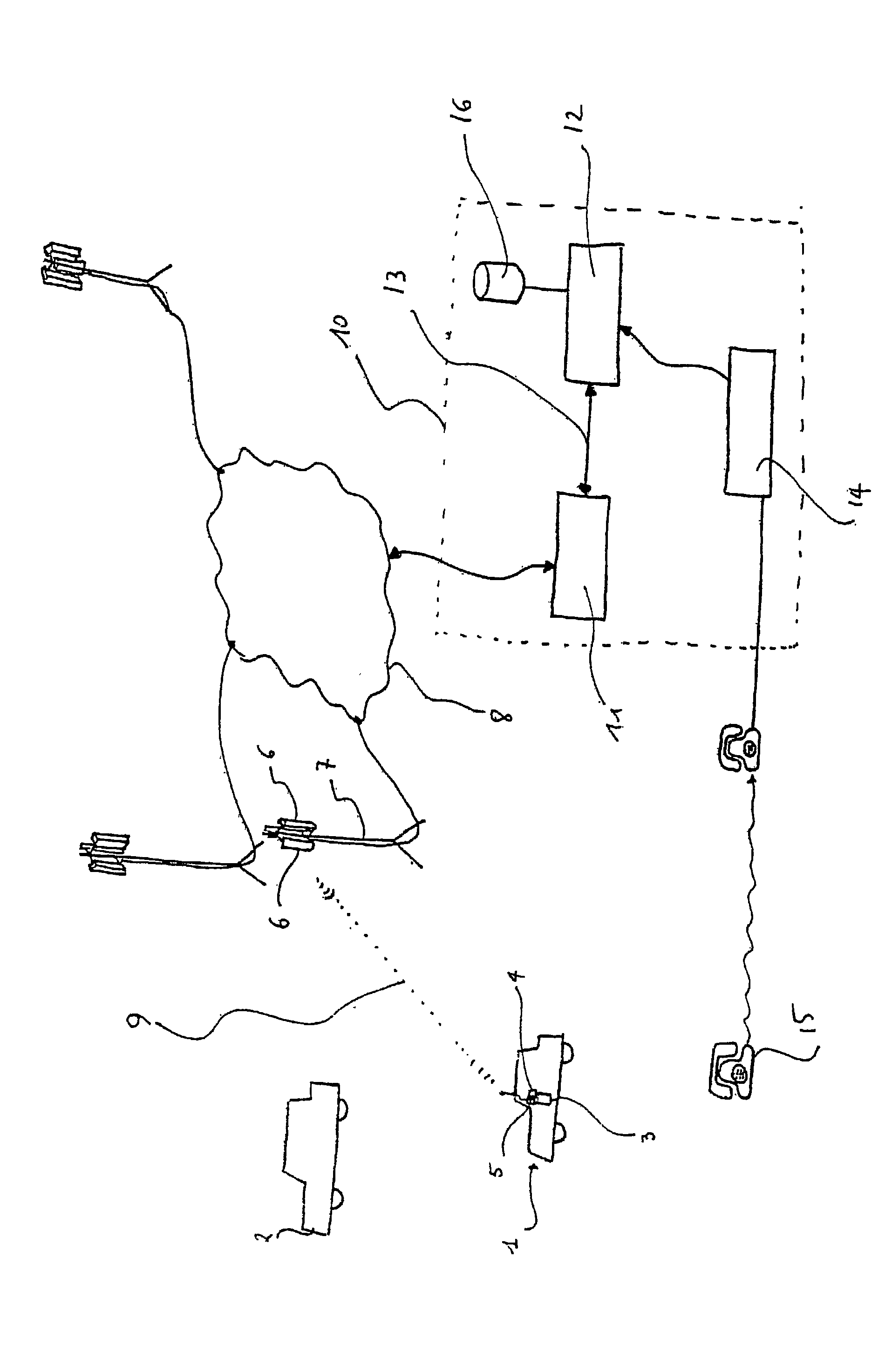 Process making it possible to select a taxi from a fleet with a view to allocating it to be undertaken