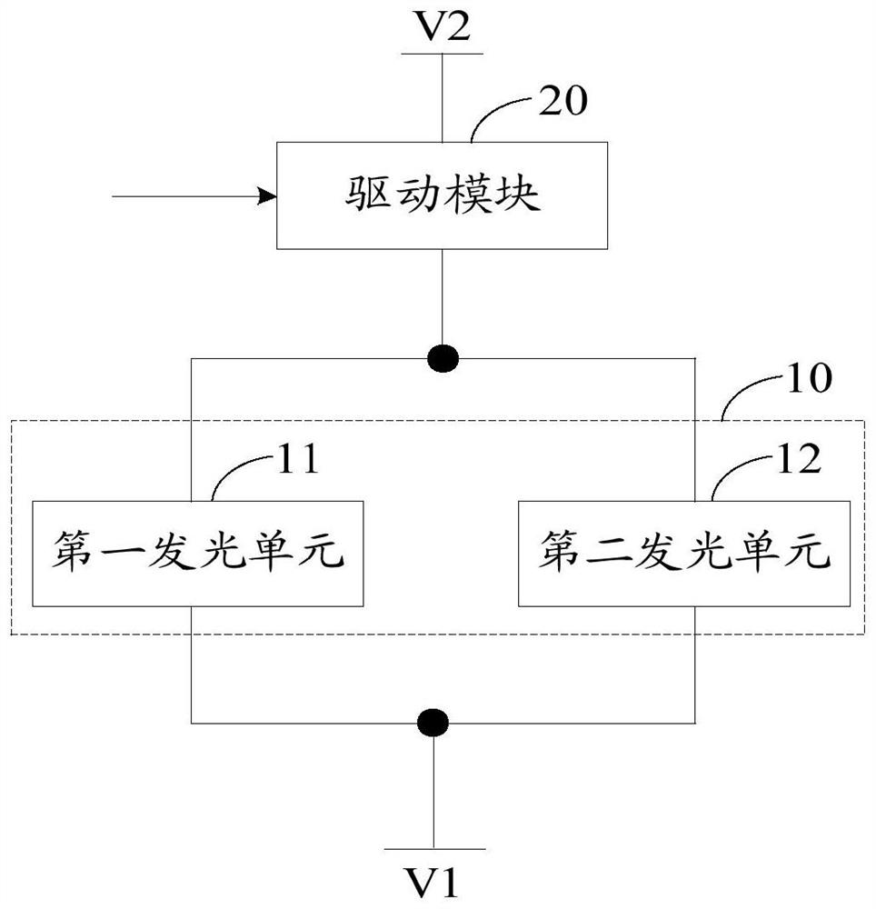 Self-luminous pixel circuit and display panel