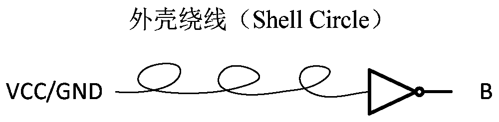 Anti-dismantling detection and protection circuit, implementation method and anti-dismantling chip