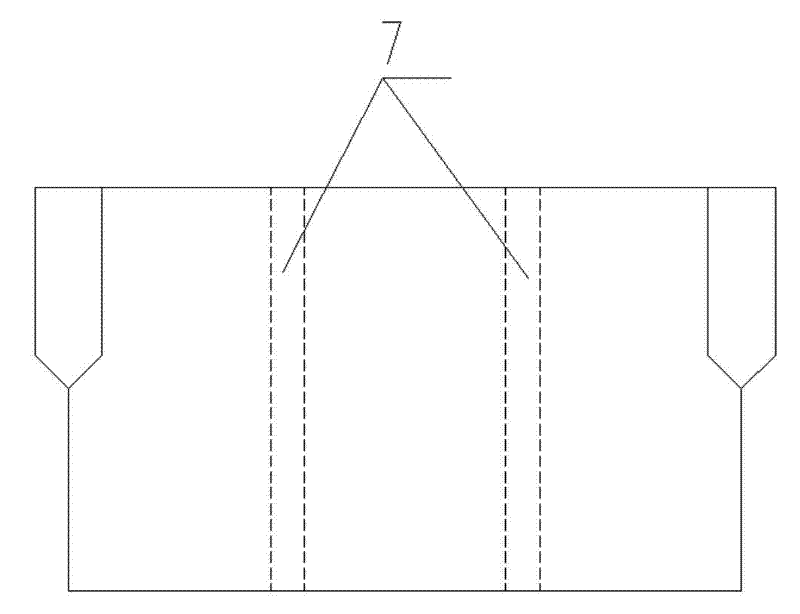 Fence linkage block and production process thereof