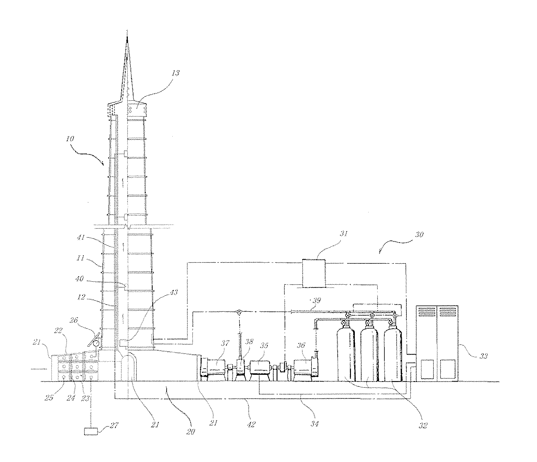 Storage energy generation method utilizing natural energy and generation system thereof