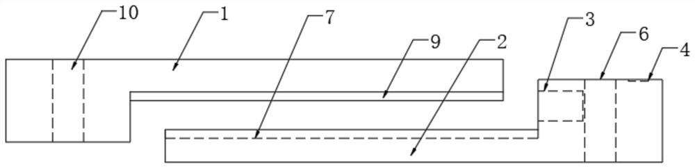 Building (structure) crack monitoring device and use method