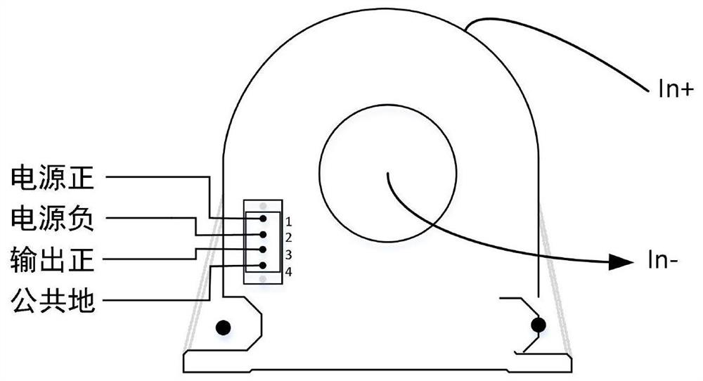 Terminal sensing system for constructing digital twin of three-phase asynchronous motor