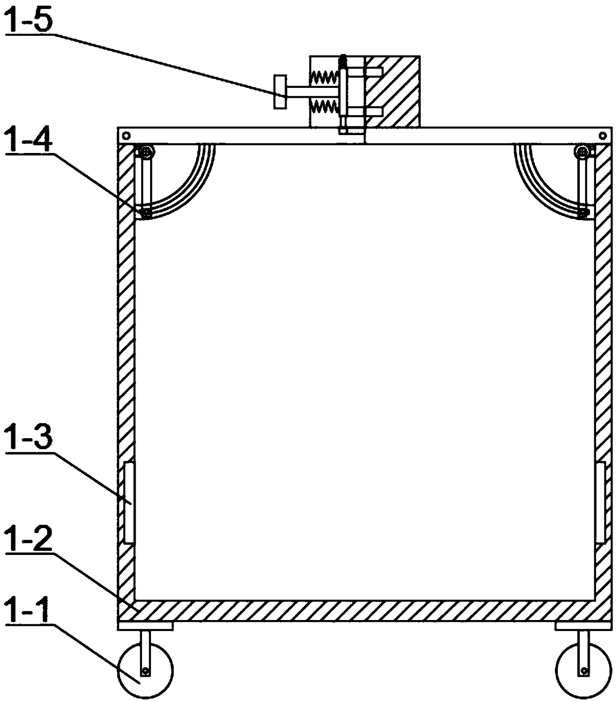 Multifunctional unmanned aerial vehicle moving undercarriage device