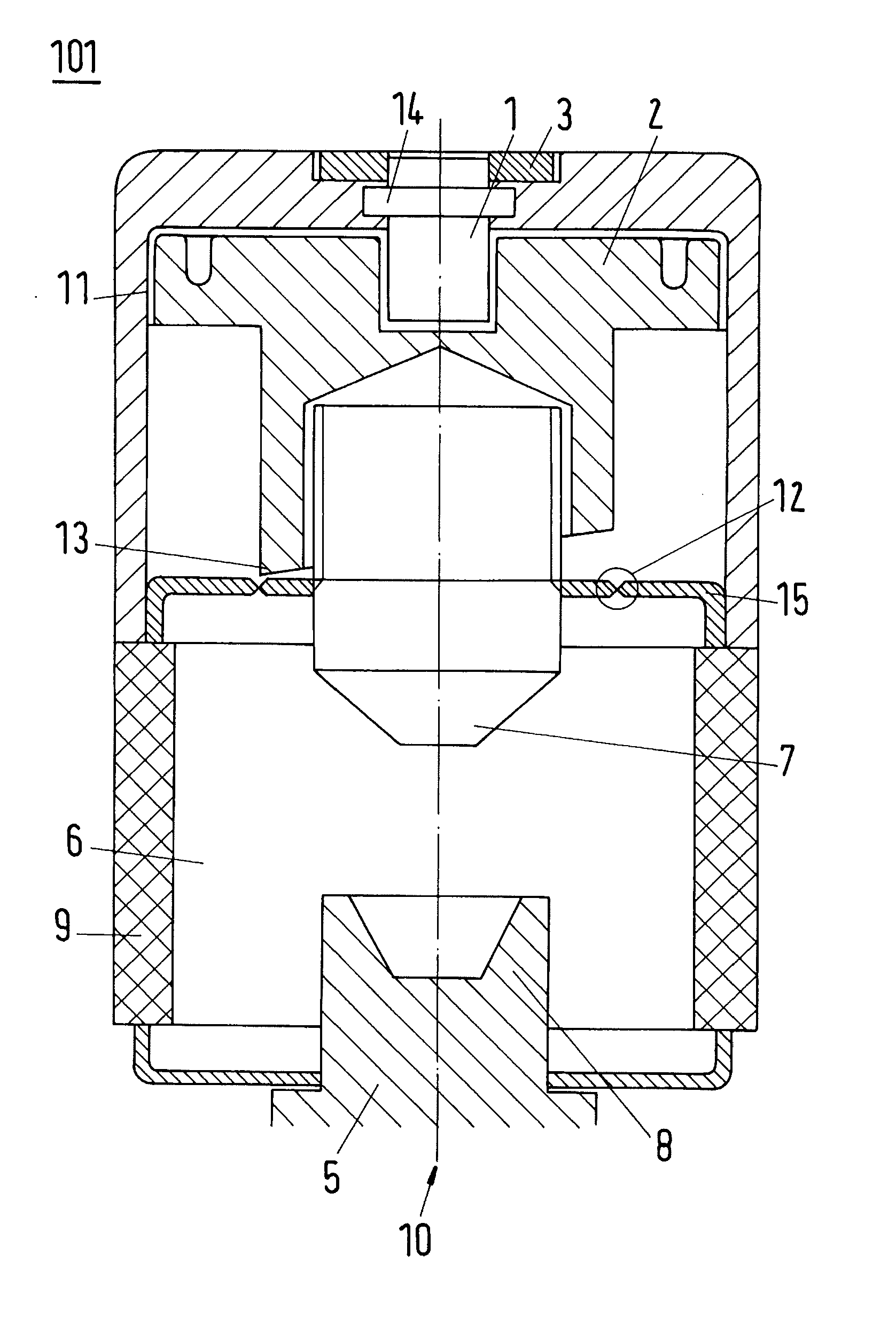 Low-voltage, medium-voltage or high-voltage switchgear assembly having a short-circuiting system