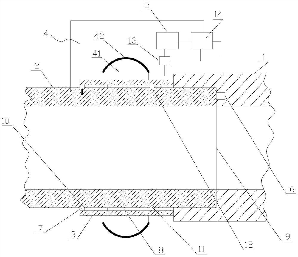 An automatic locking pipe connection mechanism