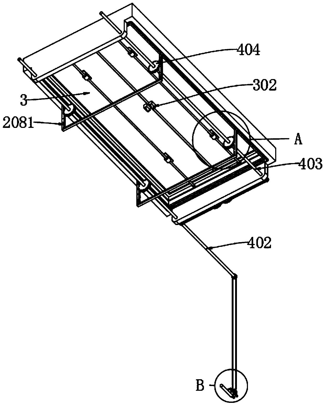 Agricultural science and technology greenhouse skylight equipment