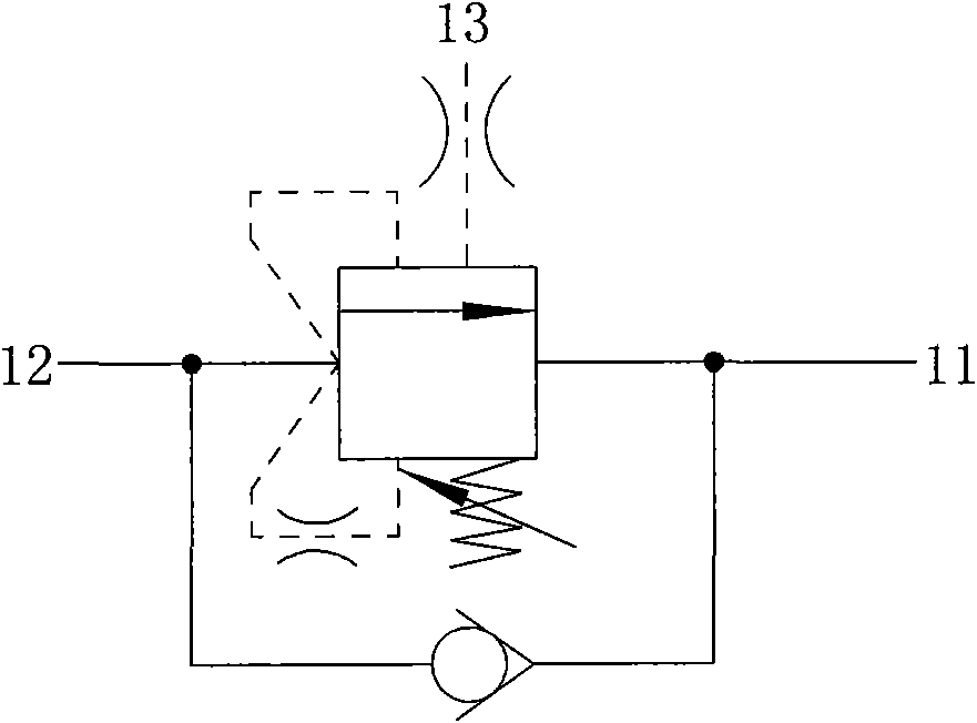 Plug-in type balance valve