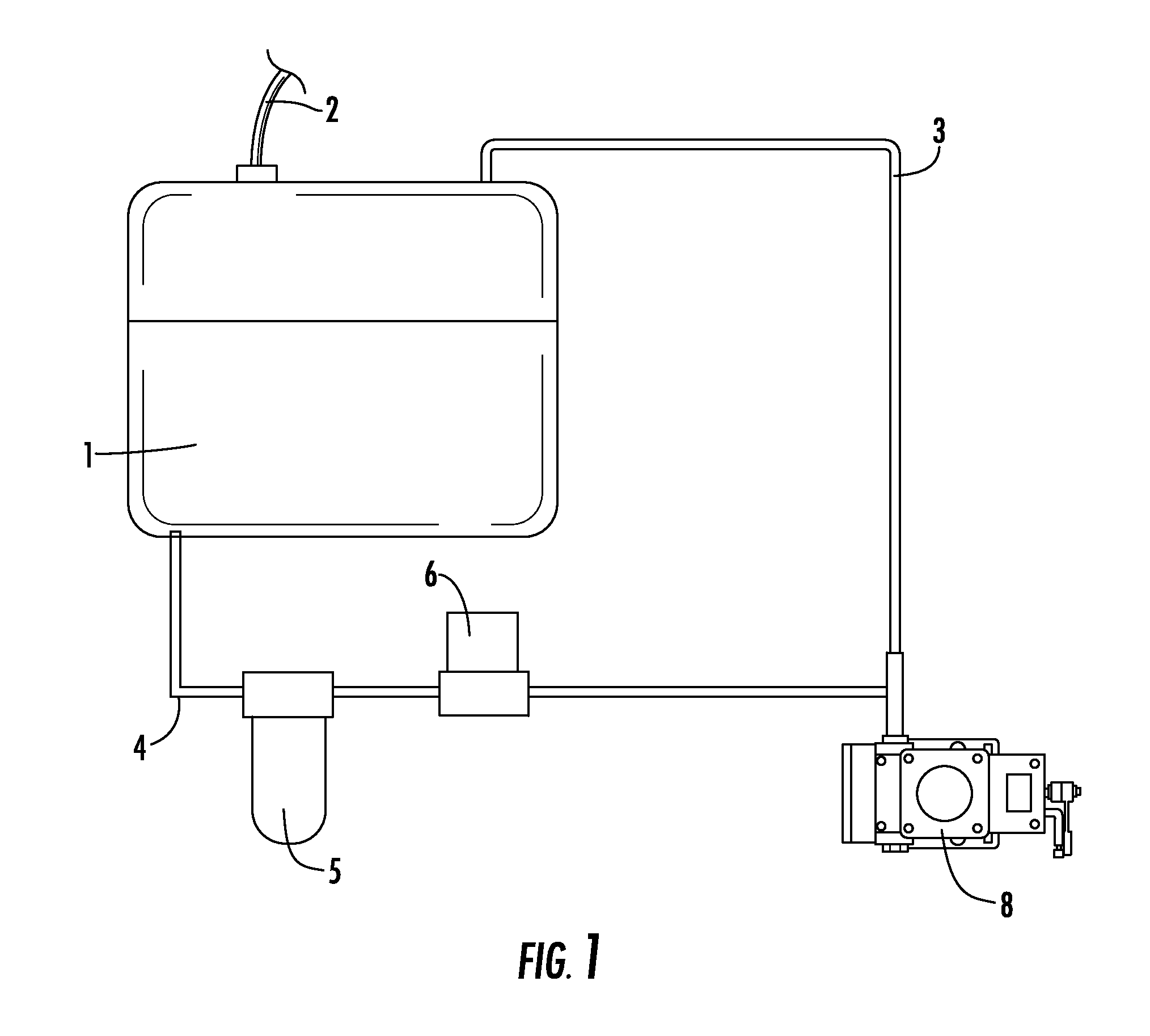 Chilled vehicle fuel storage tank