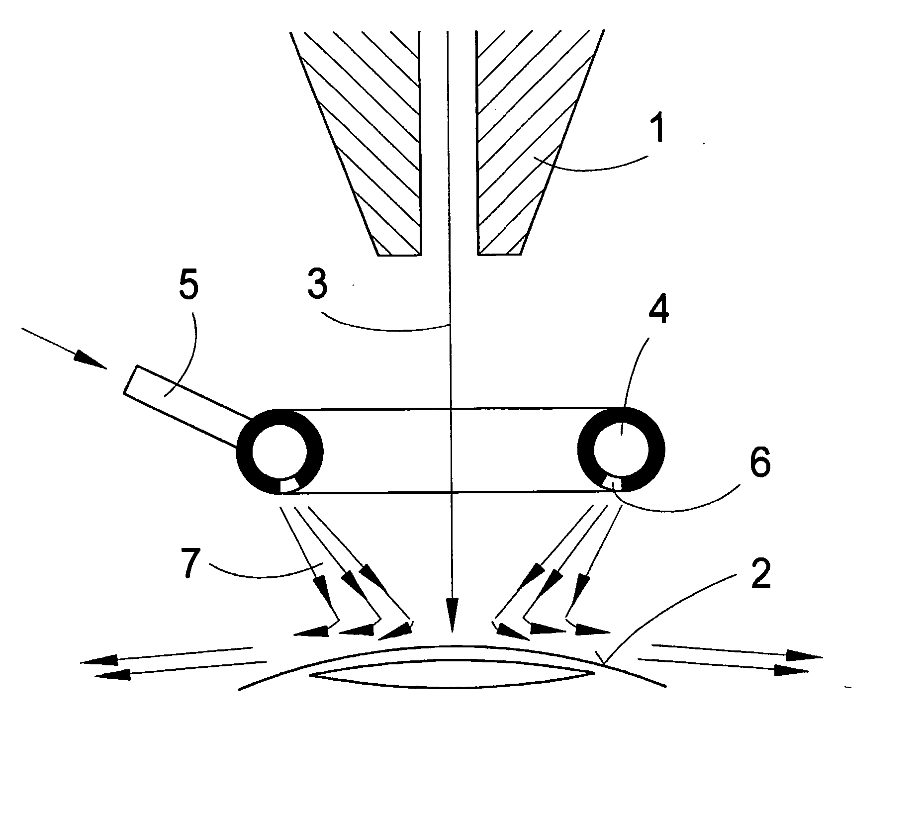 Method and system for the removal of material