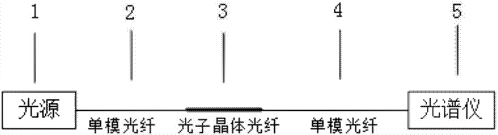 Temperature and strain sensing system and measurement method thereof