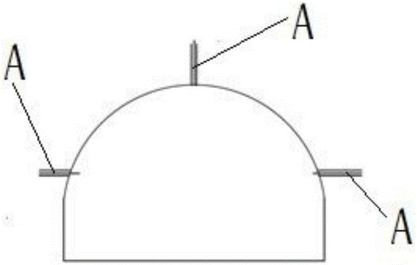 Method for advanced forecast of tunnel water inflow position