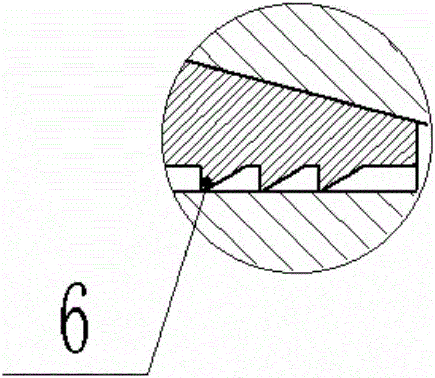 Totally-closed maintenance-free threaded fitting