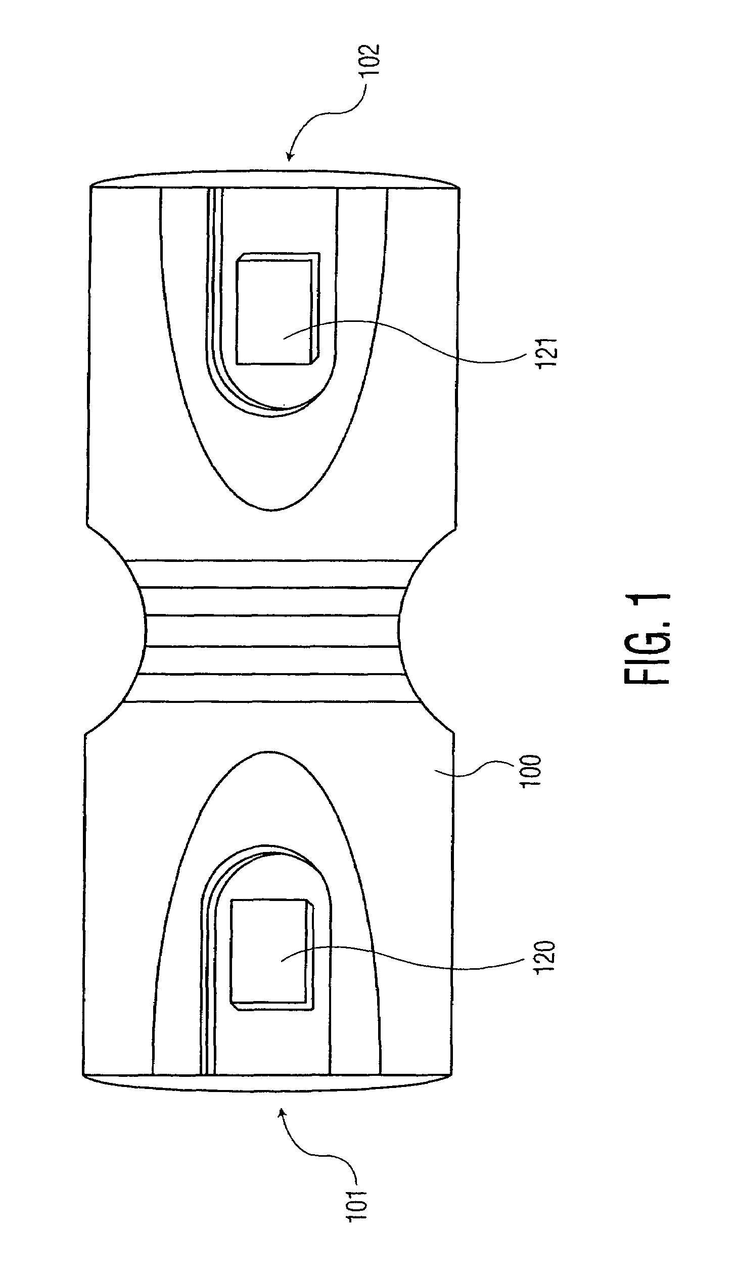 Dual-sided smart card reader