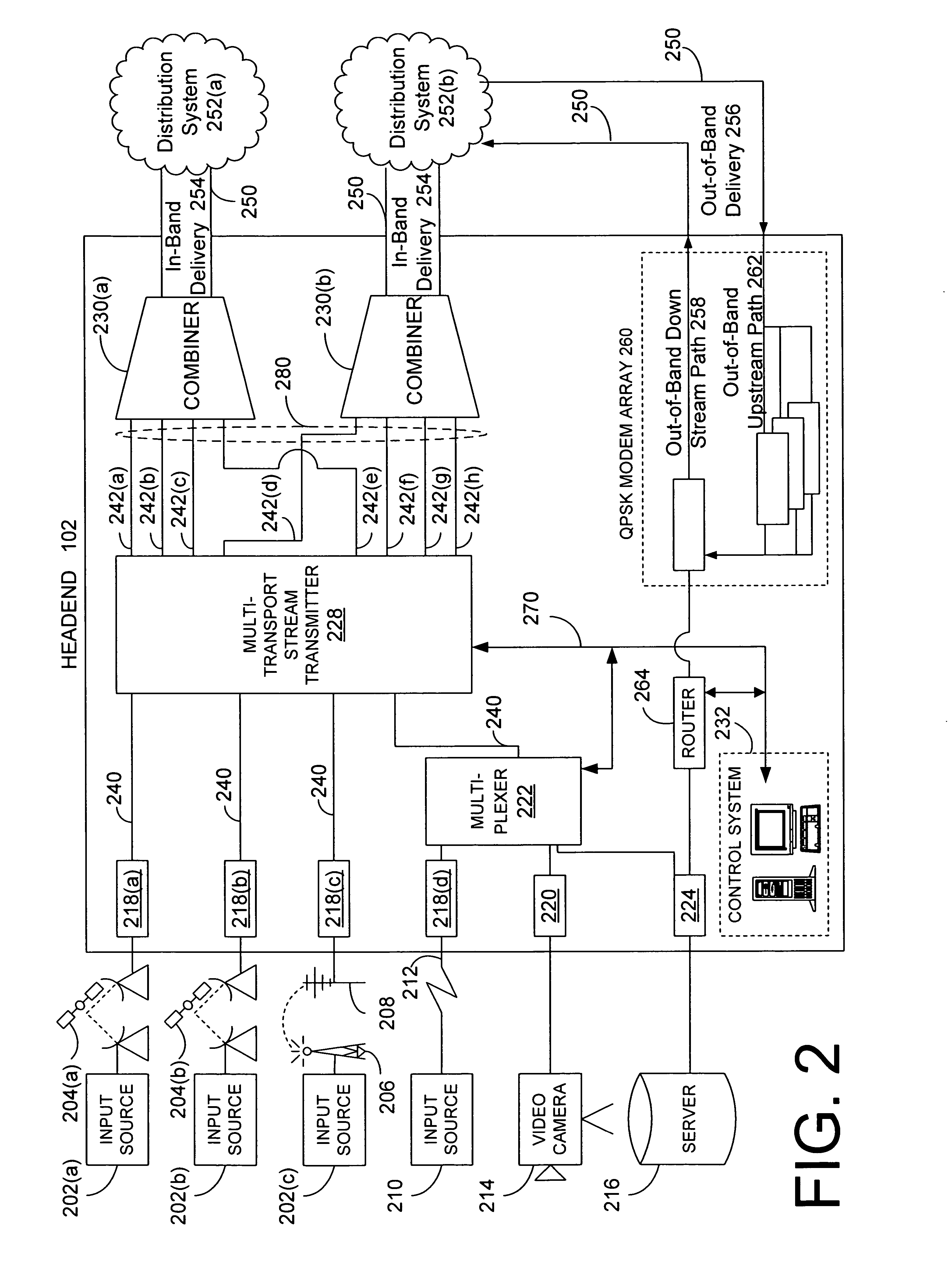 In a subscriber network receiving digital packets and transmitting digital packets below a predetermined maximum bit rate