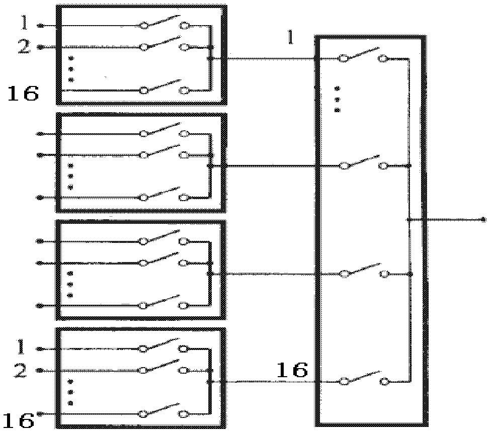 Multi-channel data acquisition device for submarine pipeline magnetic flux leakage internal detector