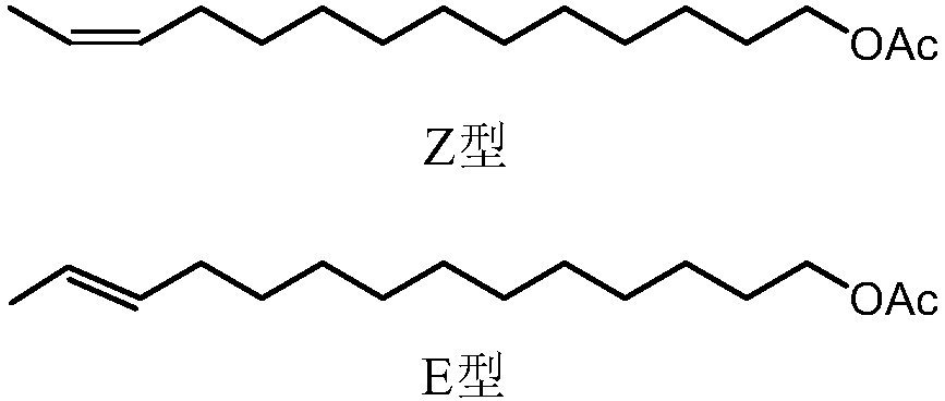 Synthesis method for sex pheromone of ostriniafurnacalis