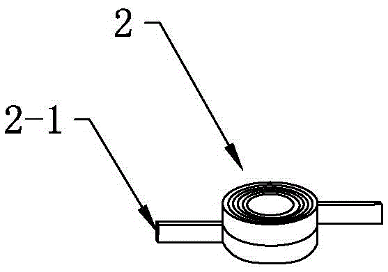 Integrated double-layer vertical wound inductor and manufacturing method thereof