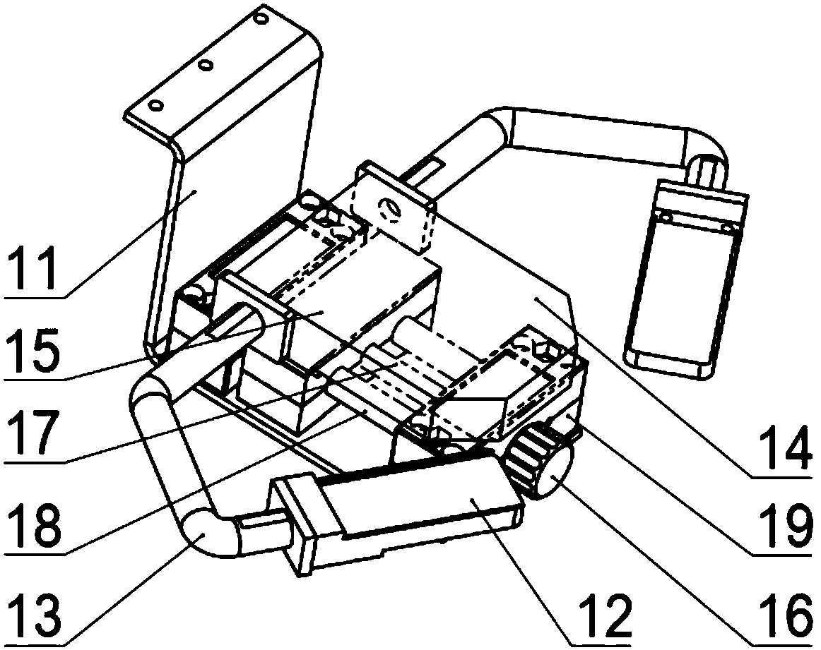 Forearm fracture reduction hand clamping device