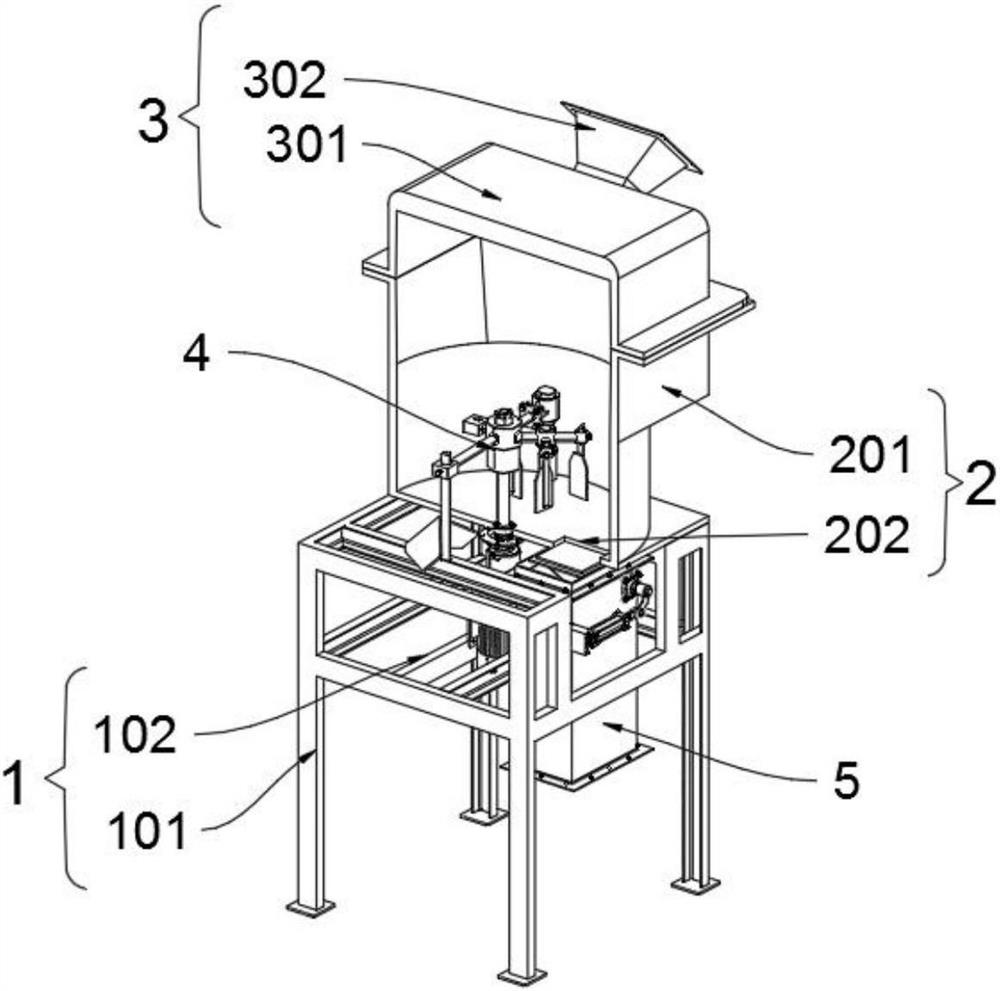 High-efficiency innocent treatment device for infectious medical waste