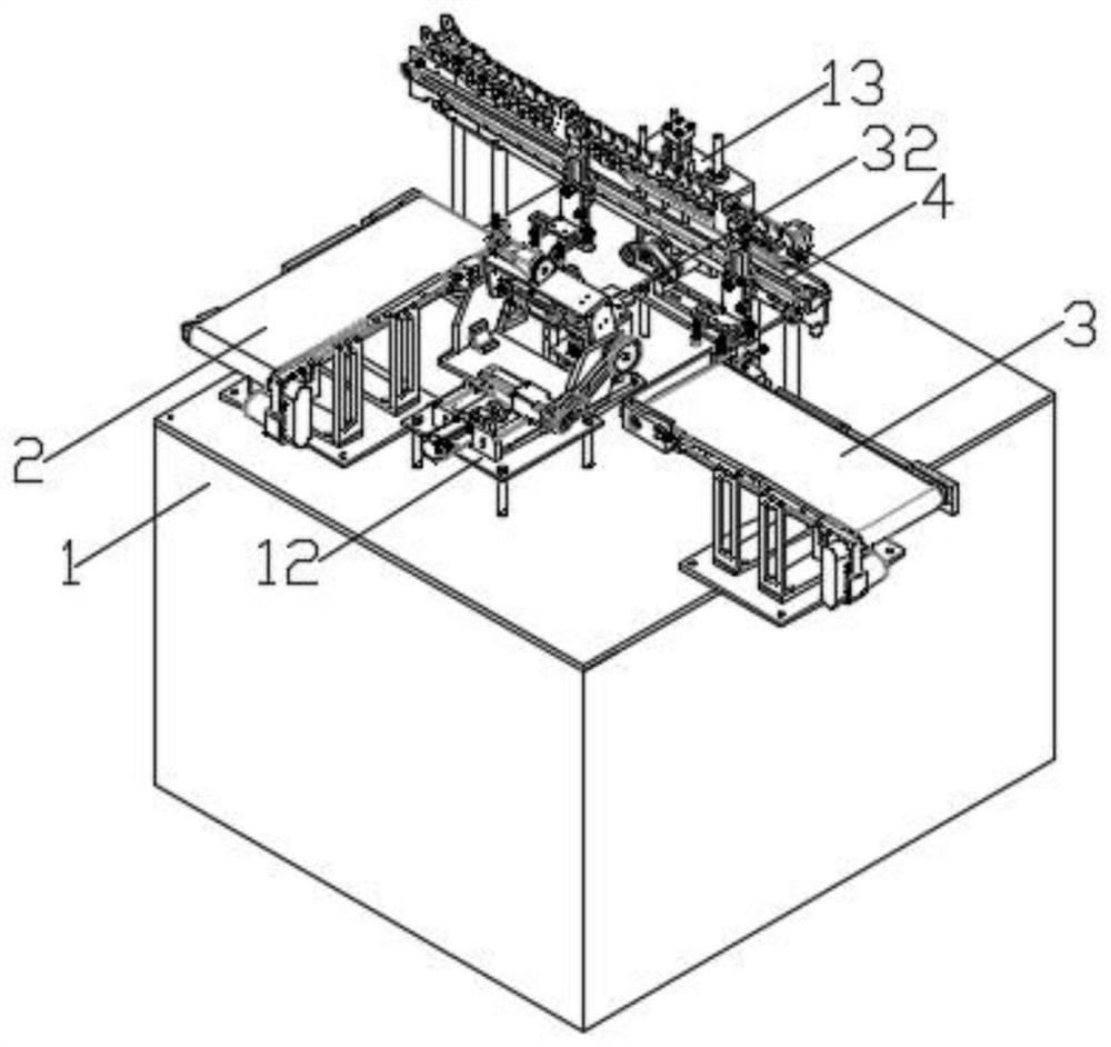 Automatic polishing facility for abnormally-shaped plate machining and working method of automatic polishing facility