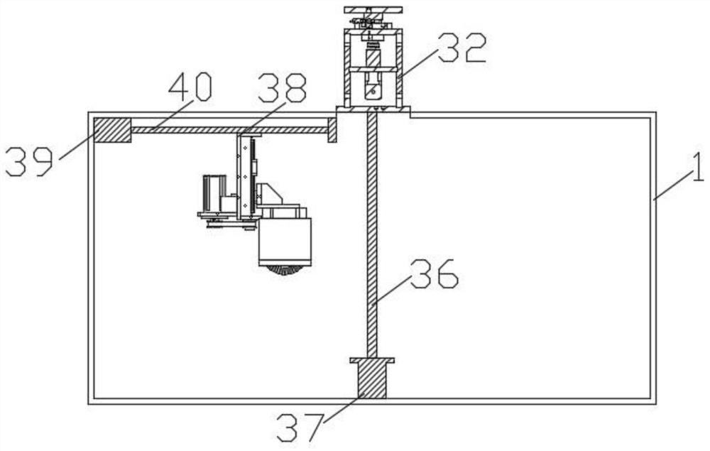 Automatic polishing facility for abnormally-shaped plate machining and working method of automatic polishing facility