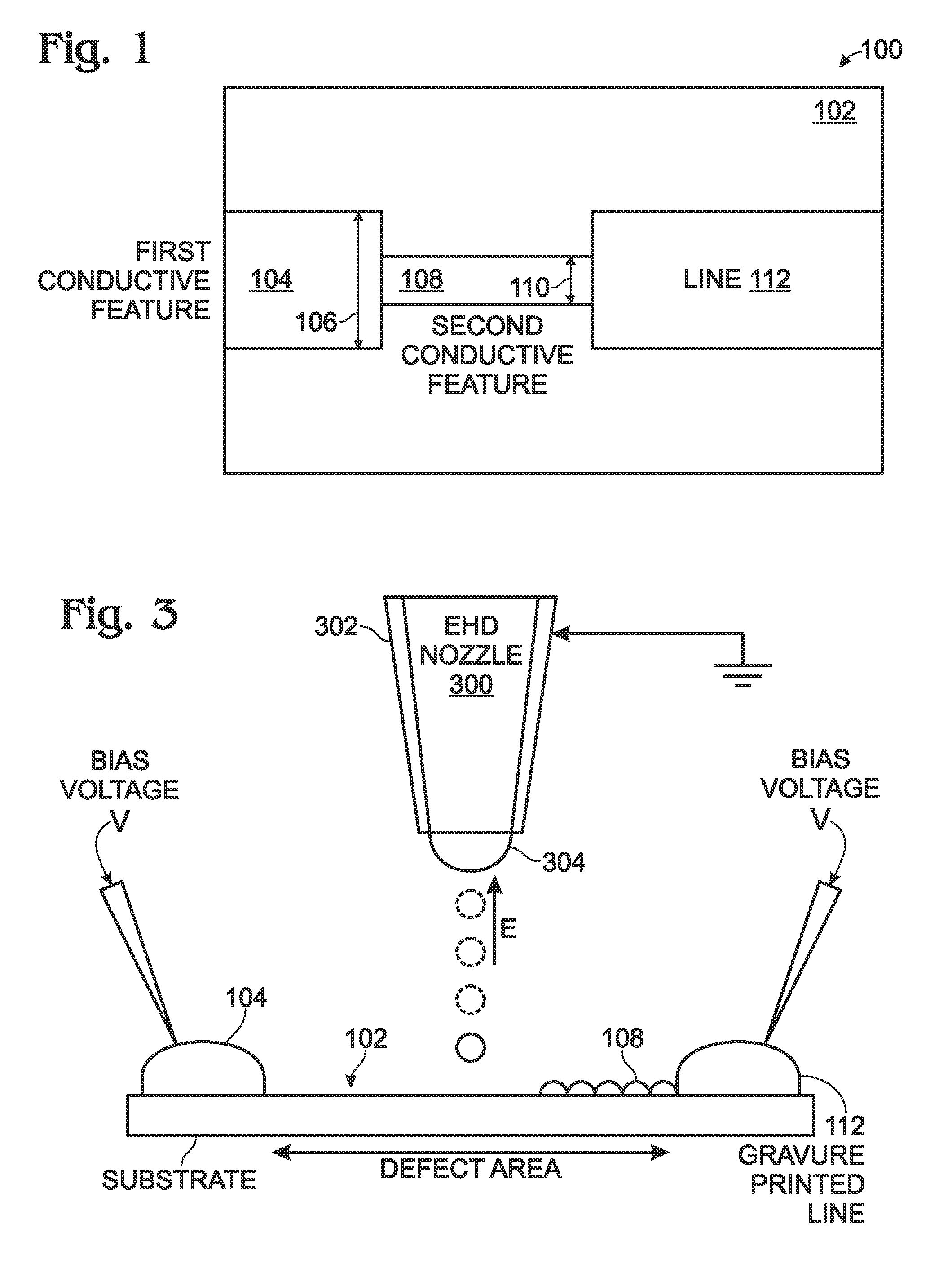 Electrohydrodynamic (EHD) printing for the defect repair of contact printed circuits