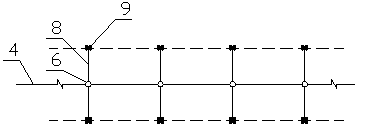 Combined-type, fixable and movable double-purpose sprinkling irrigation system with double branch pipes