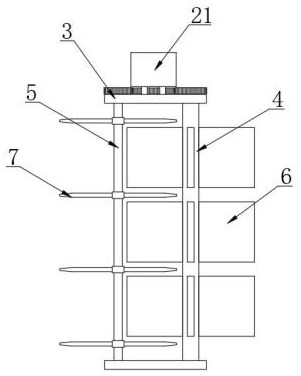 An unmanned ship device with functions of garbage cleaning and full-spectrum water quality monitoring