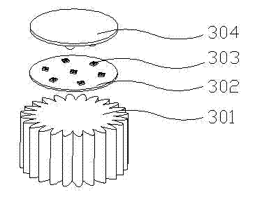 Manufacturing process of light emitting diode (LED) module group and LED module group