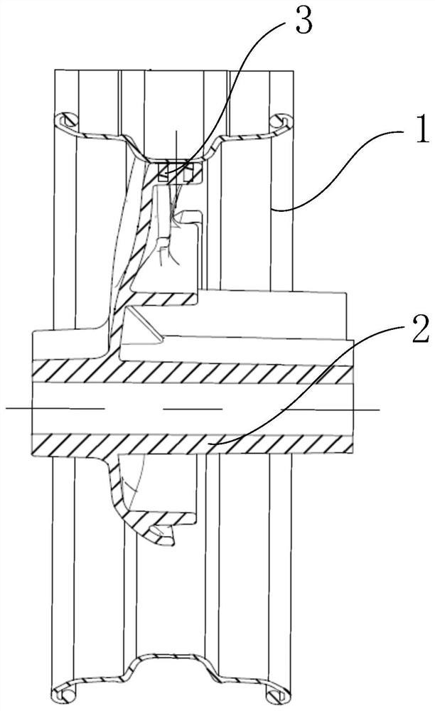 Combined hub and hub machining method