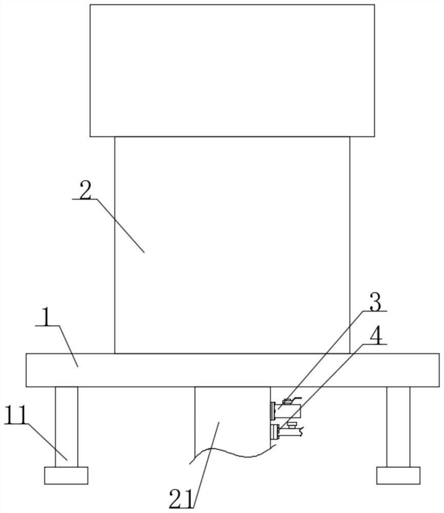 Manual auxiliary treatment system for slag bonding at bottom of gasification furnace