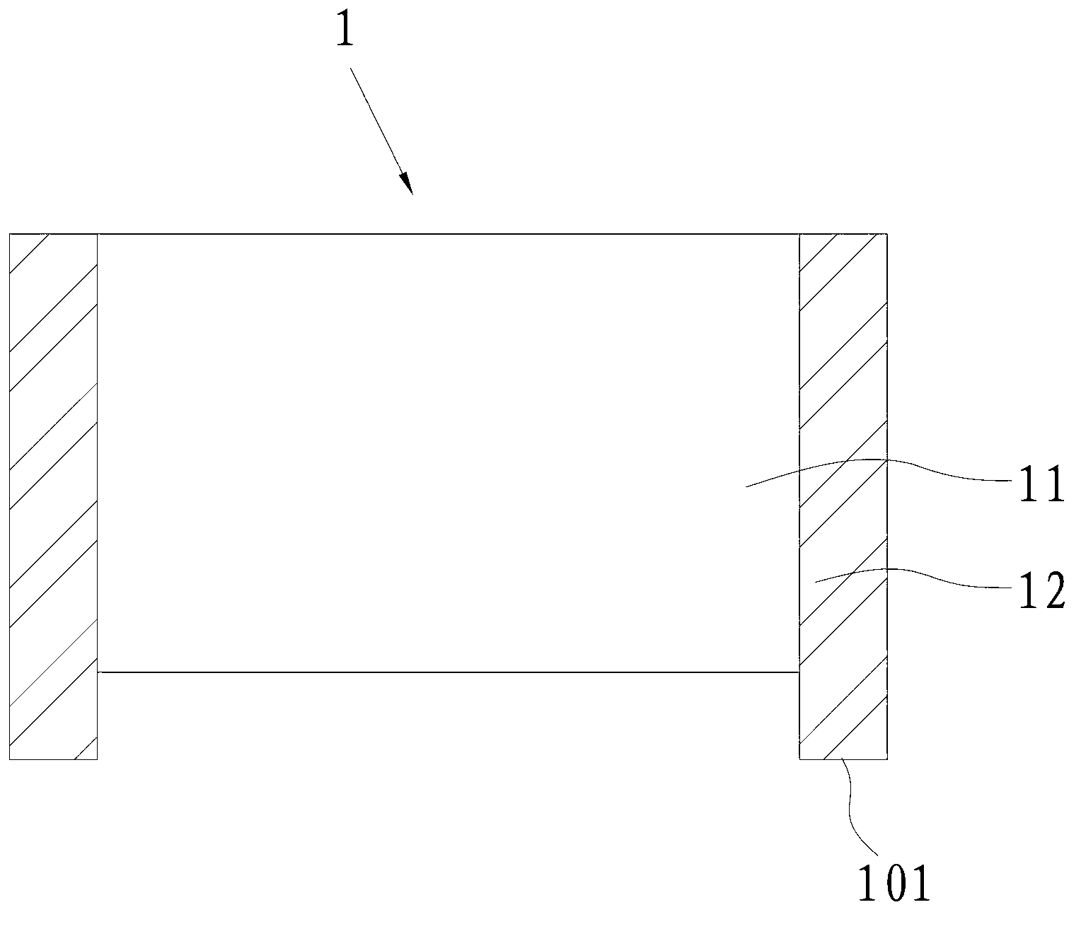 Electronic device encapsulated with welding end ring and electronic equipment provided with electronic device