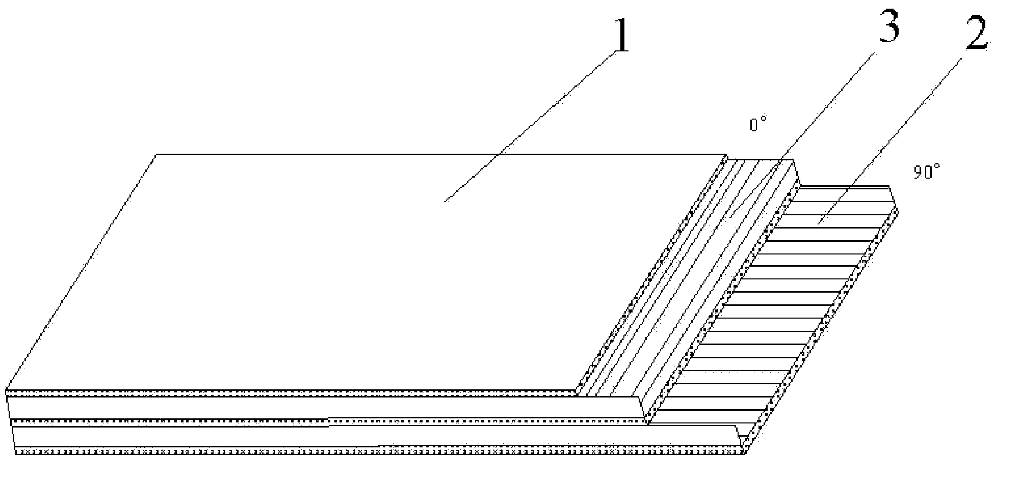 Continuous fiber multi-axial enhanced thermoplasticity preconsolidation sheet and preparation method thereof