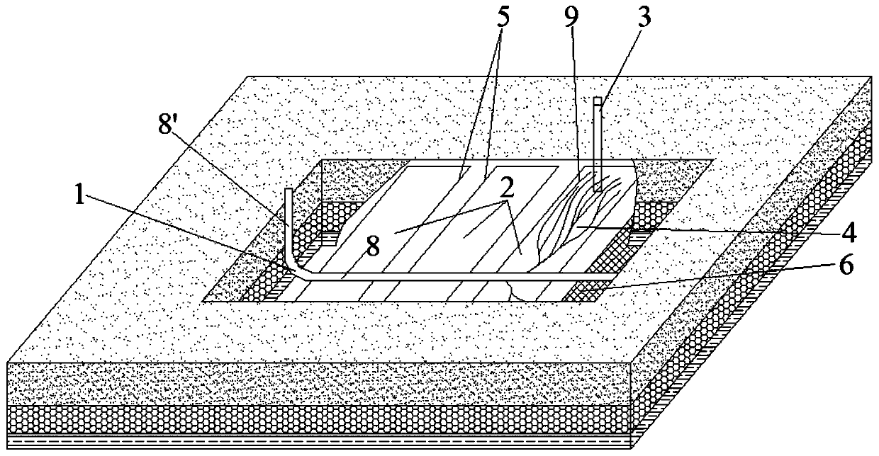 Frozen soil layer natural gas hydrate horizontal branch well pattern mining system and method