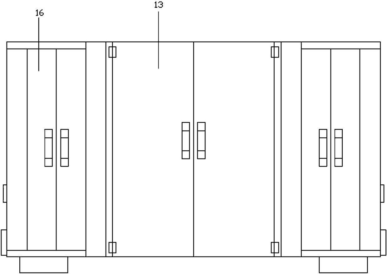 Household multifunctional wardrobe facilitating accommodation