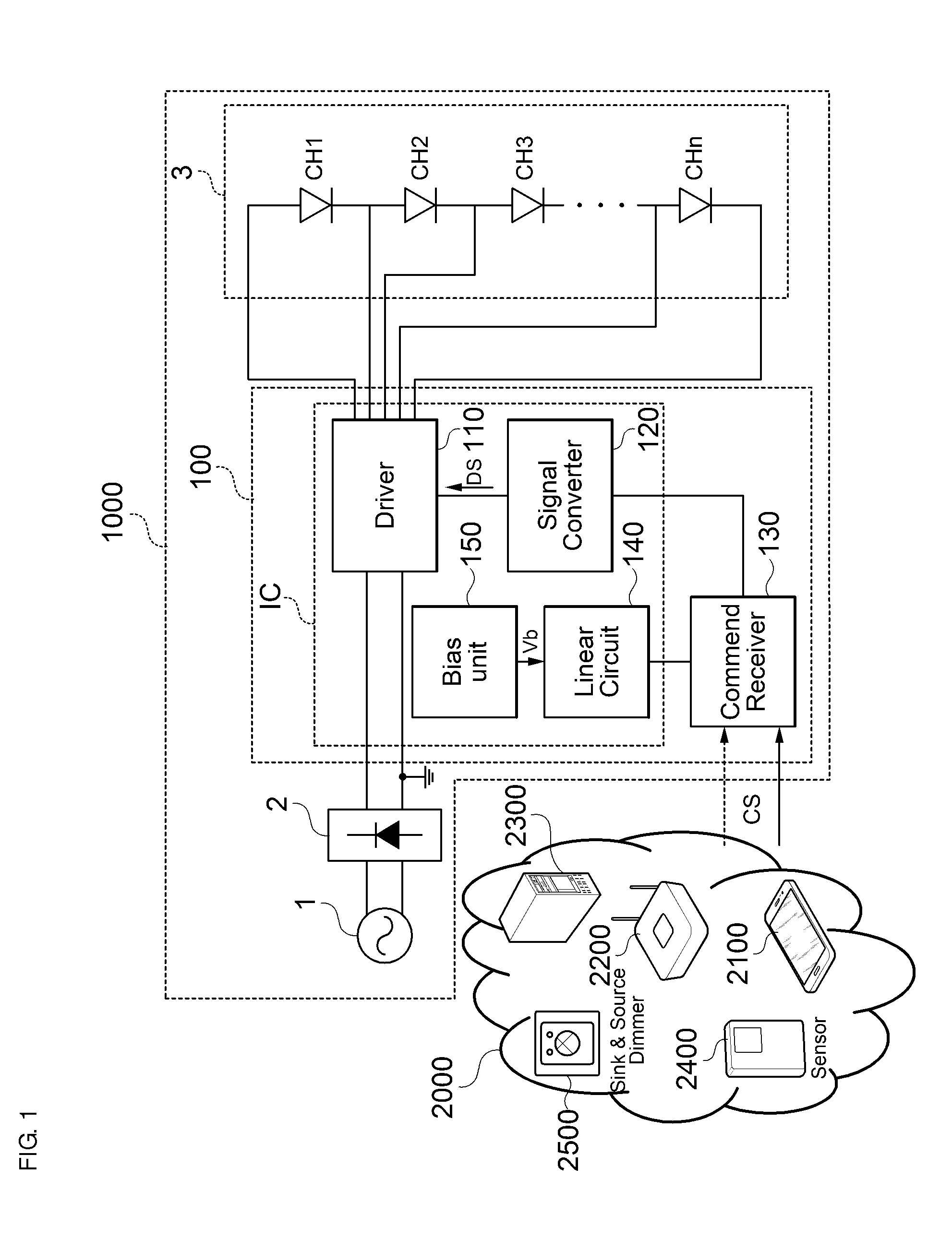 Device for driving light emitting diode module and method for driving light emitting diode module