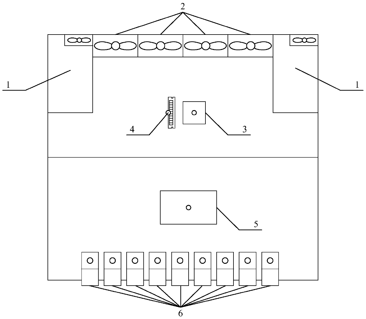 Network equipment as well as control method and system thereof and data center