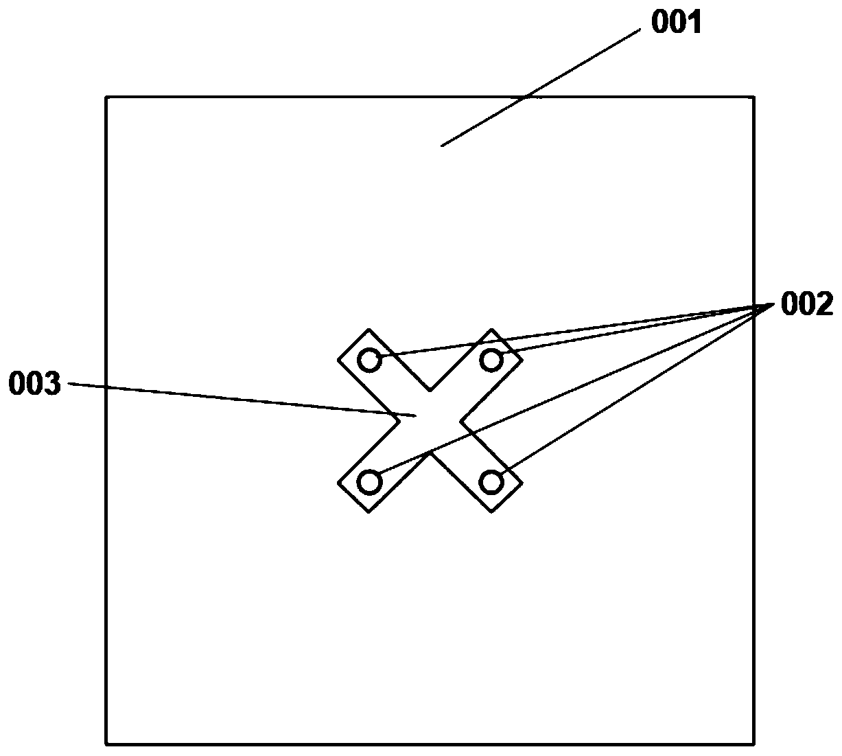 Ultra-low profile microstrip laminated dual-polarized base station antenna and array thereof