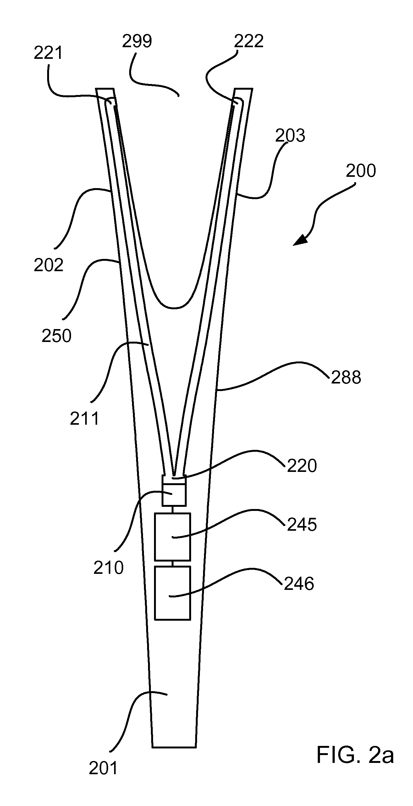 Dental Device Comprising a Light Guide and a Light Source