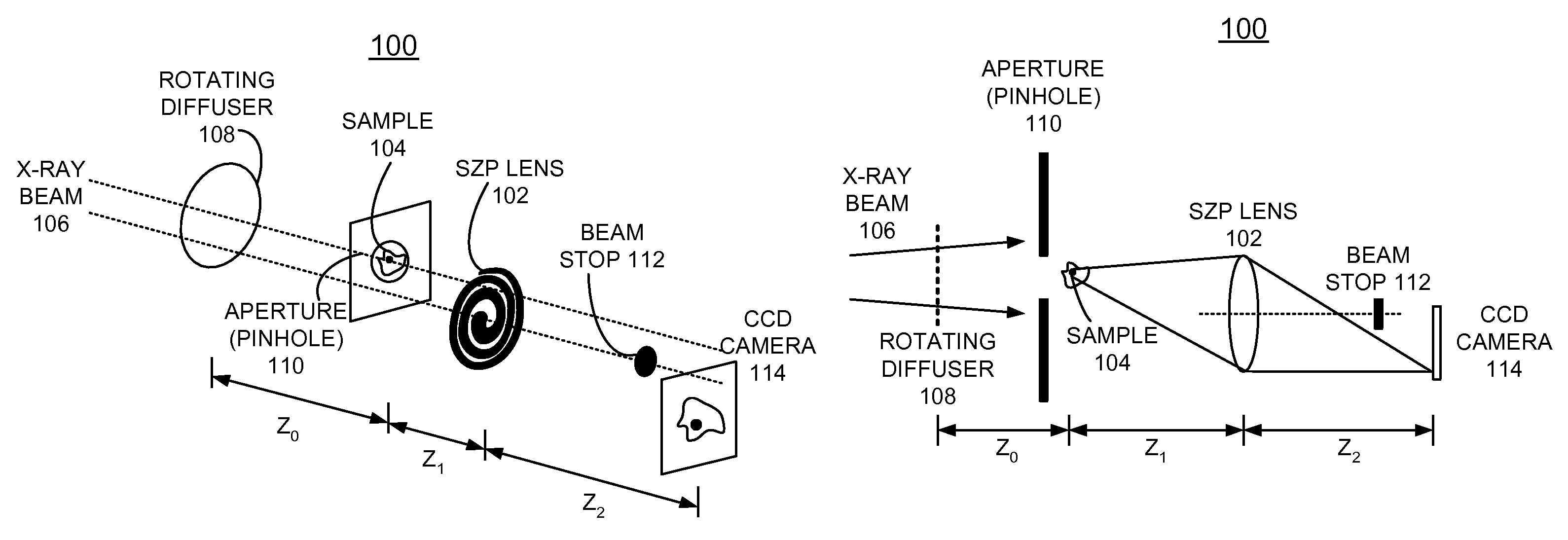 Use of a focusing vortex lens as the objective in spiral phase contrast microscopy