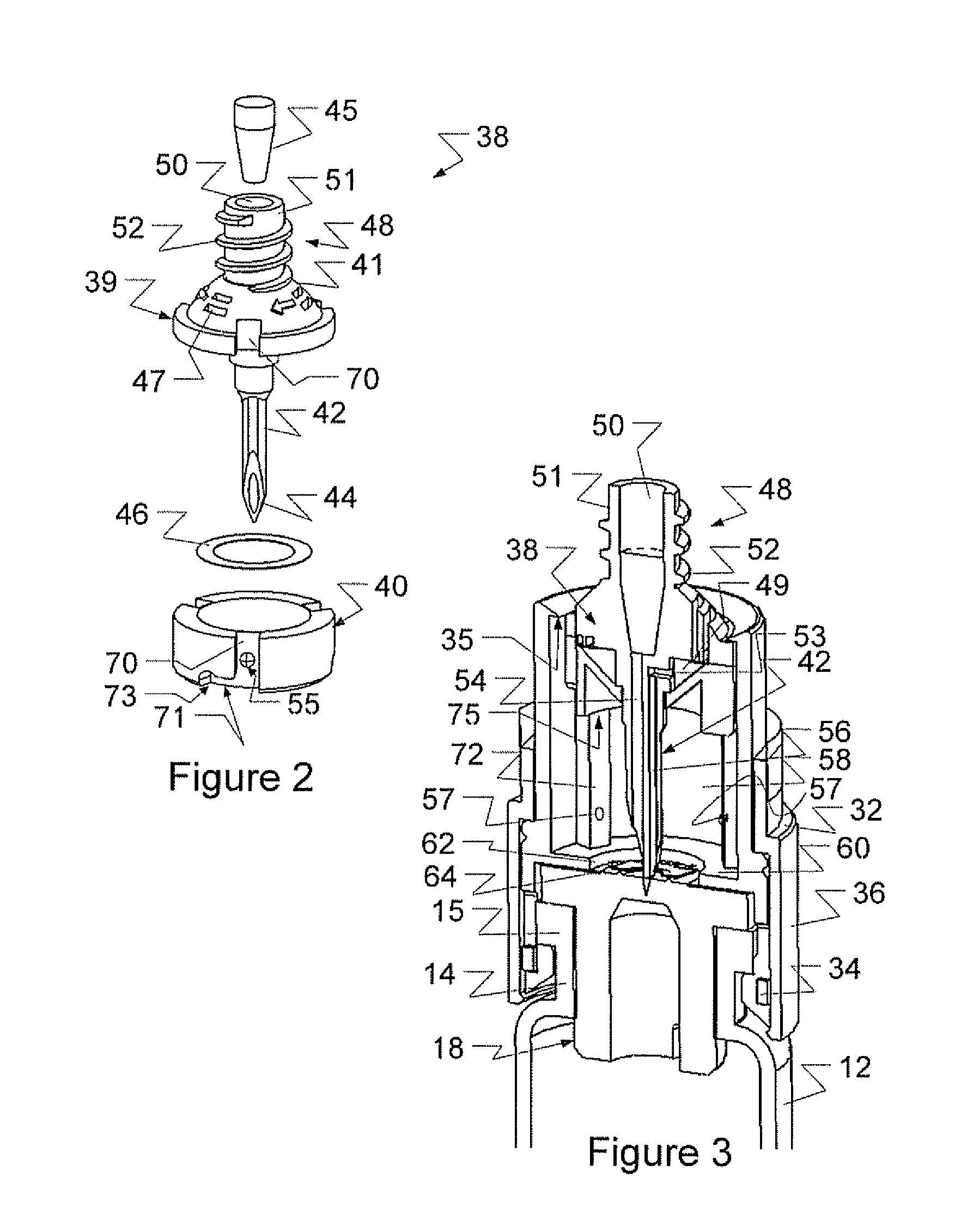 Reconstitution device