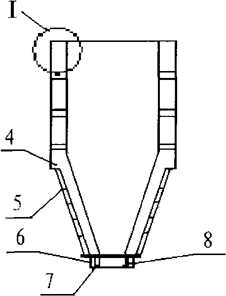 Mechanical molding fiber reinforce plastic (FRP) electrolytic cell and preparation method thereof