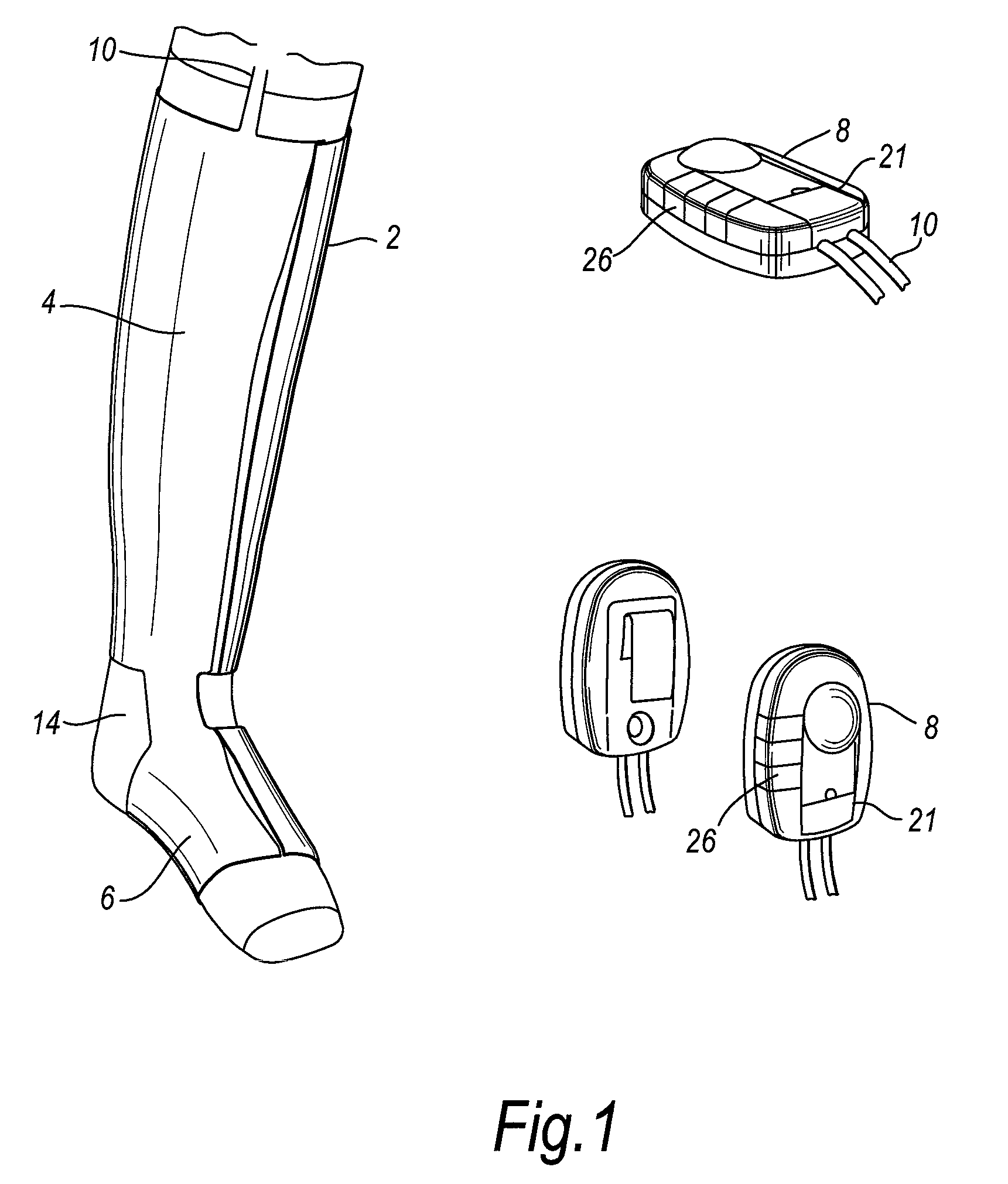 Pressurized medical device