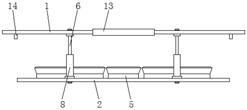 Multifunctional rapid loading and unloading goods shelf tray for cosmetic production