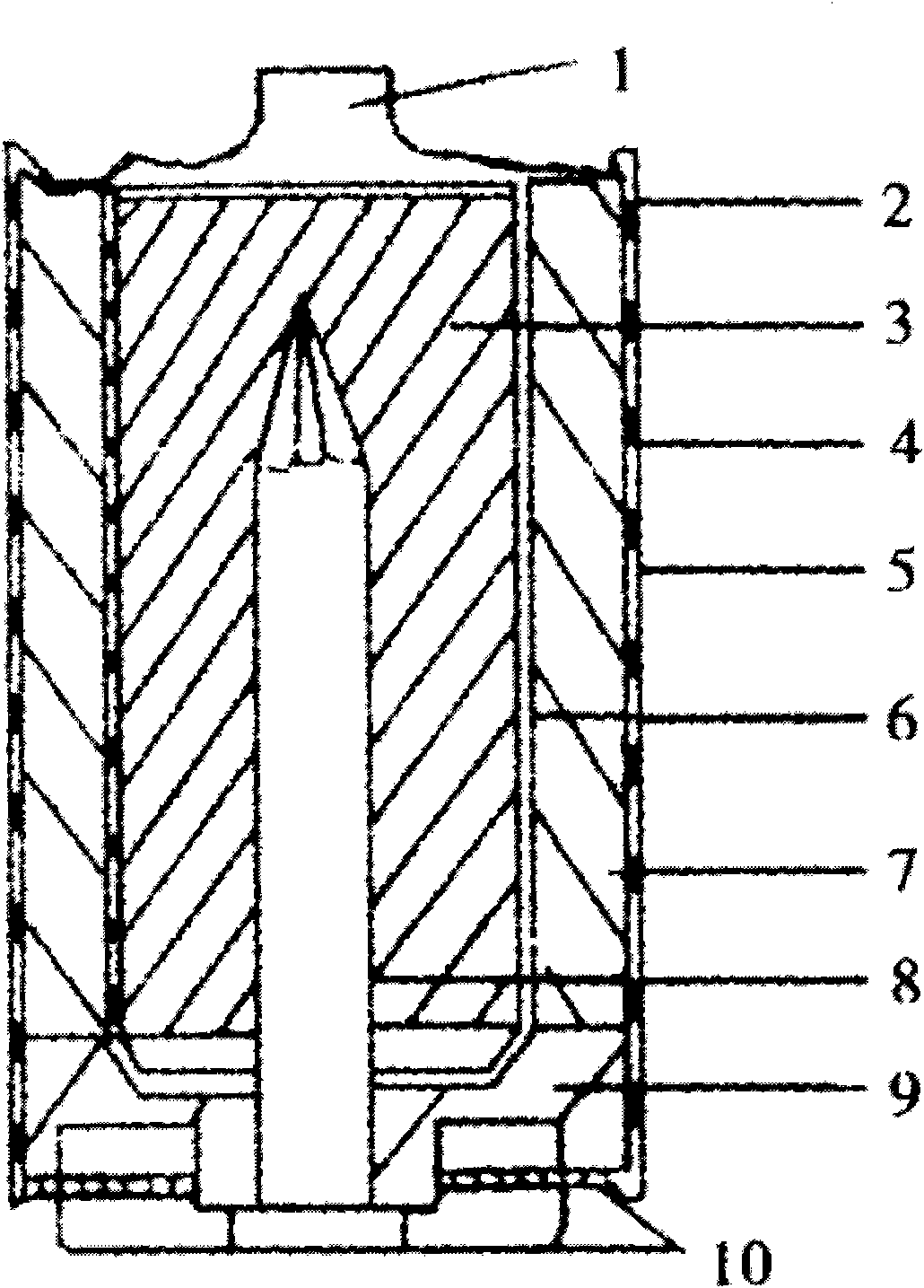 Super-iron alkaline cell